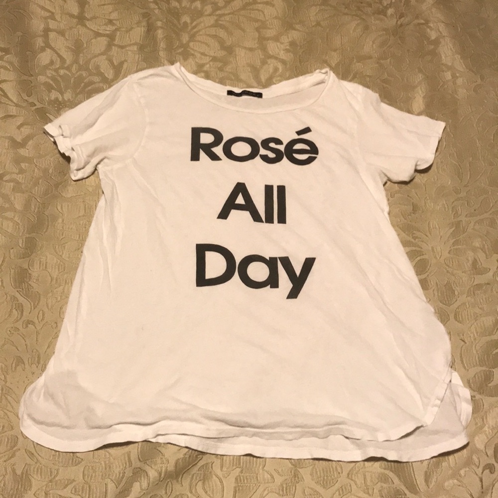 WILDFOX white graphic tee
